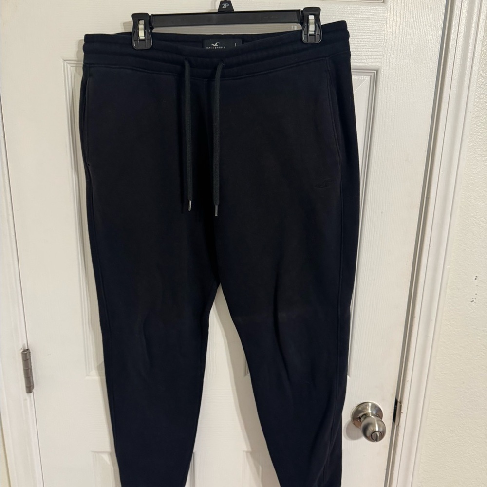 Hollister Men's Classic Black Joggers
